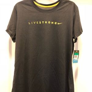 BRAND NEW Dri-Fit LIVESTRONG shirt